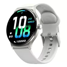 Reloj Smart Watch Haylou Solar Lite Color De La Caja Gris Color De La Malla Gris Color Del Bisel Blanco