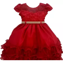 Vestido Minnie - Monica - Vermelho Luxo