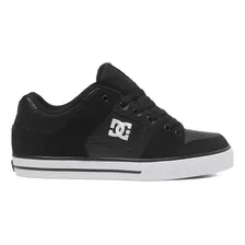 Zapatillas Dc Shoes Modelo Pure Negro Blanco Exclusiva Mujer