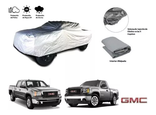 Lona Gruesa Felpa Cubre Camioneta Pickup Gmc Sierra 2013 Foto 2