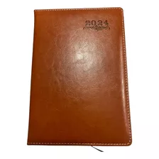 Agenda 2024 Tapa Color Liso Eco 14.8 Por 21cm 156 Hjs