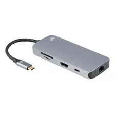 Hub Usb C 7x1 Usb 3.0 Hdmi Rj45 Sd/micro Sd Pix