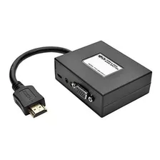 Tripp Lite De 2 Puertos Hdmi A Divisor Vga (m / 2f), Adaptad