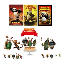 Kit Festa Só Um Bolinho Kung Fu Panda