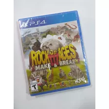 Rock Of Ages 3 Make And Break (nuevo) - Ps4 Play Station 