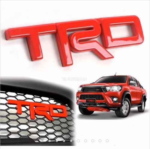 Emblema Toyota Trd Tacoma Hilux Tundra Sienna Foto 2