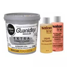 Salon Line Guanidina Kit Extra Regular + Ativador 215g