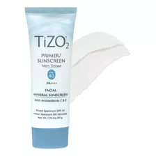 Tizo2 Protector Solar Facial Mineral Sin Color Spf40 