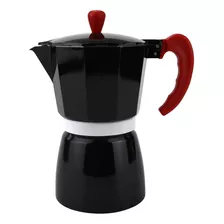 Cafeteira Italiana Cafe Express Preta 6 Xicaras Black Manual