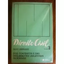 Direito Civil Volume 3 - Dos Contratos E Das Declarações ...