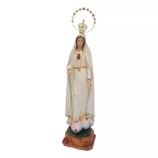 Imagem De Nossa Senhora De Fátima Tamanho 74cm 