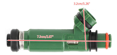 Nuevo Inyector De Combustible 23250-66010 Para Lx450 1fz-fe Foto 4