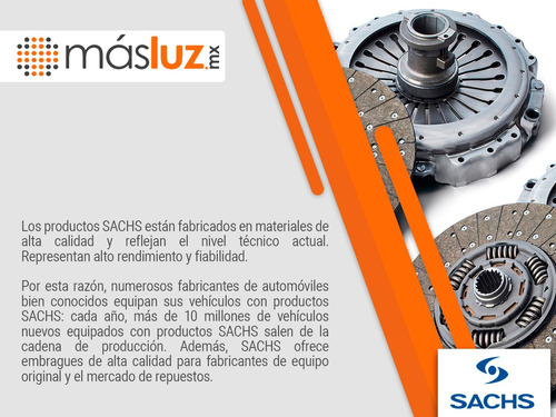 Kit De Embrague Audi Tt 2.0l 4 Cil 07/11 Sachs Garantizado Foto 3