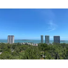 Dueño Vende Apartamento En Arcobaleno , Edificio Panorámico I, Piso 11, Vista Panorámica De Punta Del Este.