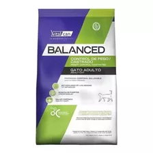 Alimento Vitalcan Balanced Control De Peso/castrados Para Gato Adulto Sabor Mix En Bolsa De 2kg