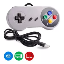 Controle Nintendo Snes Usb Para Pc Windows Mac Linux