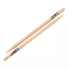 Baqueta Zildjian Mod. 5ann - Hickory 5a Ponta Nylon