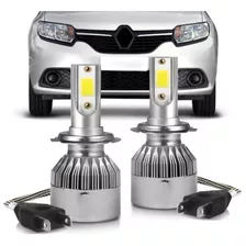 Lâmpadas Super Led Farol Sandero Logan 2015 2016 2017 2018 