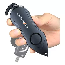 Personal Safety Alarm Keychain Emergency Tool, Panic Al...