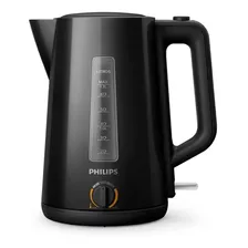 Pava Electrica Philips Hd9368 Regulador Temp Y Corte P/mate! Color Negro