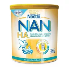 Leche De Fórmula En Polvo Nestlé Nan H.a. En Lata De 1 De 400g - 0 A 12 Meses