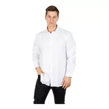 Camisa Hombre Venecia Vestir Manga Larga Y Talle Especial