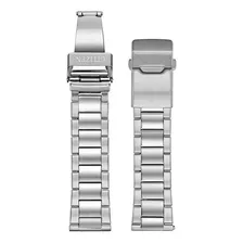 Malla De Acero Inoxidable, Plata, Para Citizen Cz Smart.