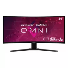 Monitor Curvo Gamer Viewsonic Vx3418 34 1440p 144hz 1ms