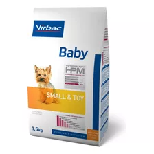 Alimento Virbac Hpm Baby Small And Toy 1.5 Kg