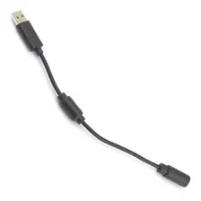 Cable Colilla Usb Compatible Con Control Xbox 360 Negro