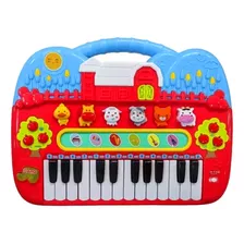 Mi Primer Piano Granja Teclado Musical Ok Baby +6m