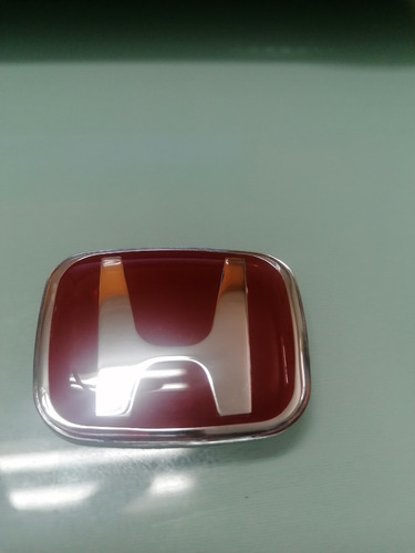 Emblema Honda Rojo Para Volante De Civic 2016 Al 2020 Decima Foto 2