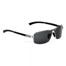 Lentes De Sol Veithdia V2490 Originales Polarizado Uv400 Color Gris