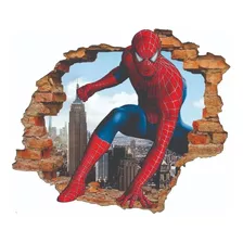 Adesivo De Parede Homem Aranha 3d Quarto Menino Infantil