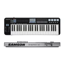 Teclado Controlador Midi/usb Samson Kgr49 Graphite Line