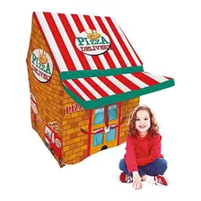 Barraca Infantil Com Toldo Pizzaria