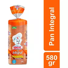 Pan De Molde Integral Ideal 580gr(3 Display)-super