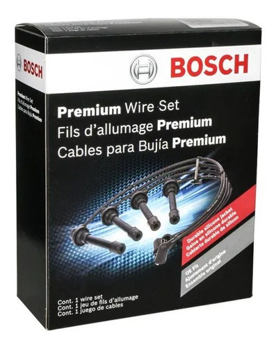 Cables Bujias Volkswagen Polo Comfortline L4 1.2 2014 Bosch Foto 2