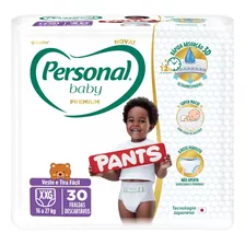 Fralda Descartável Personal Baby Premium Pants Xxg 30 Un