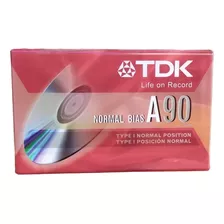 Cassettes Tdk 90minutos Sellado Original X6u.
