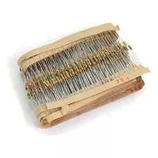 Resistor 1/4w 5% Pacote 25 Valores - 500 Peças