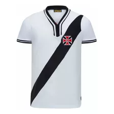 Camisa Retro Athleta Do Vasco De 1974 - Branca