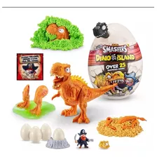 Zuru Smashers Dino Island T Rex 25 Sorpresas Huevo Grande