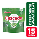Cascade Original Actionpac Detergente Para Lavavajillas X 15