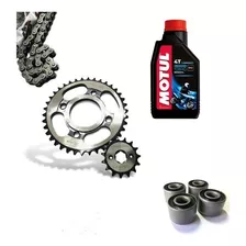 Kit Transmision Zn Zapucai Reforzada 1045+aceite Motul +