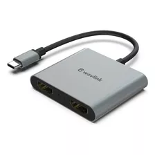 Adaptador Usb-c A 2 Hdmi