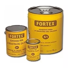 Cemento Contacto Fortex 51 - 1 Lt Calzado Aparar Cuero Zapa