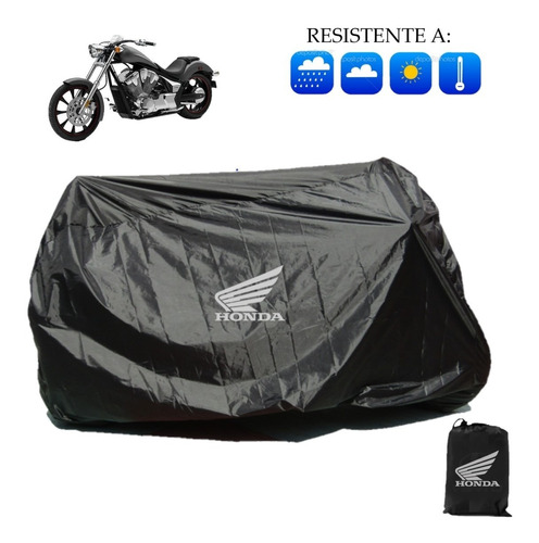 Funda Ligera P Moto Honda Fury Estampada Excelente Calidad!! Foto 2