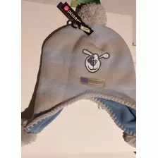 Gorro Tejido Para Bebé Chulenguito Art.328 Forao De Polar 