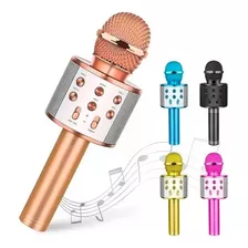 Microfone Bluetooth Sem Fio Youtube Karaoke Infantil Criança
